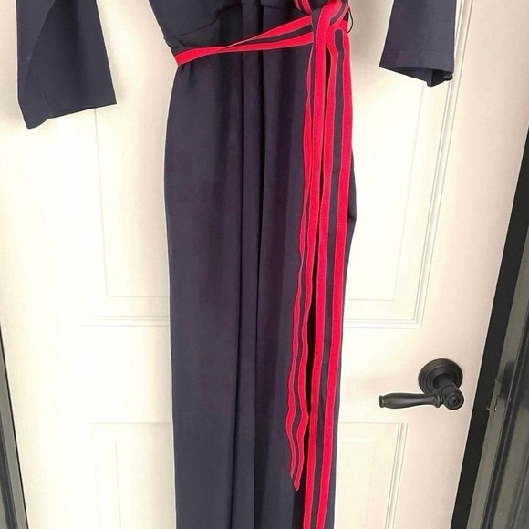 Boden Navy Blue Jumpsuit size 16R - Picture 6 of 10